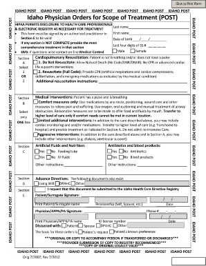 POLST Form